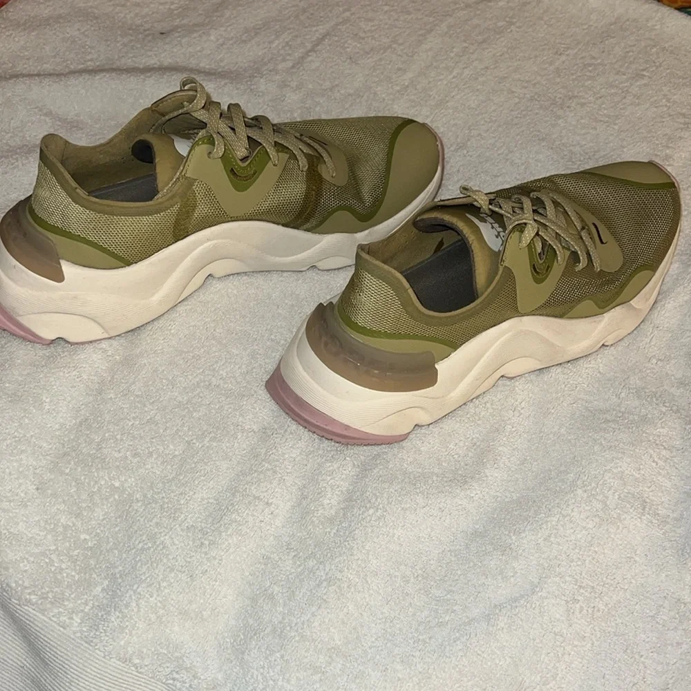 Sorel Khaki Green Sneakers